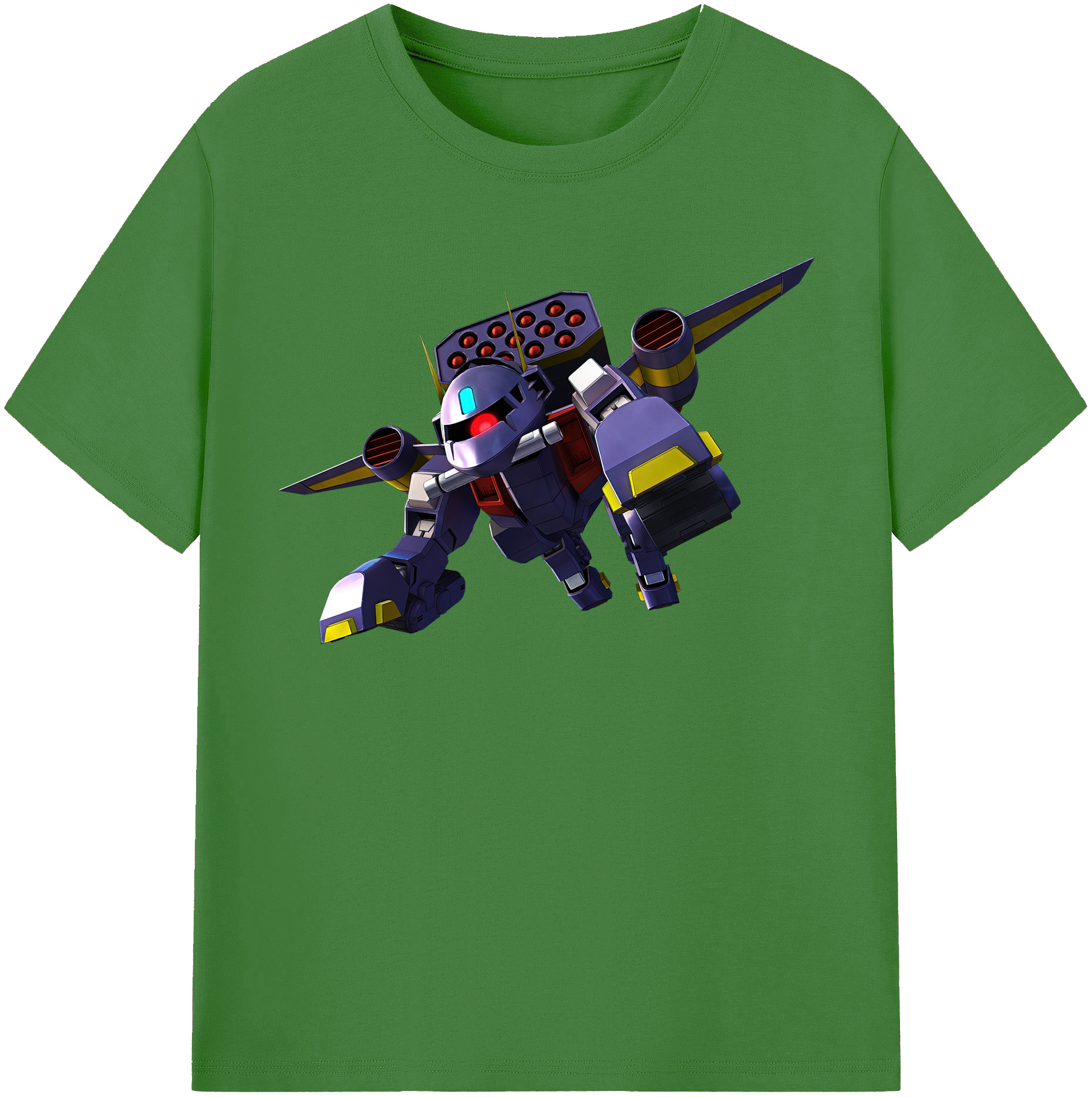（画像用） 機動戦士ガンダム Mobile Suit Gundam レディースカジュアルプリントTシャツ（綿100％）